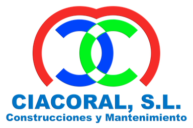 Logo Ciacoral Construcciones y Mantenimiento SL